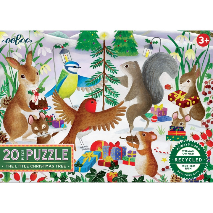 eeBoo Pussel 20 bitar - Den lilla julgranen (EPZCX20) i gruppen SPORT, FRITID & HOBBY / Hobby / Pussel hos TP E-commerce Nordic AB (D31384)