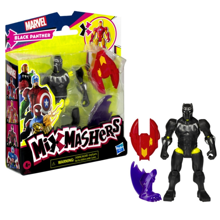 AVENGERS Mix Mashers Marvel Black Panther Actionfigur (F9268) i gruppen LEKSAKER, BARN- & BABYPRODUKTER / Leksaker / Figurer, Miniatyrer & tillbehör hos TP E-commerce Nordic AB (D31395)
