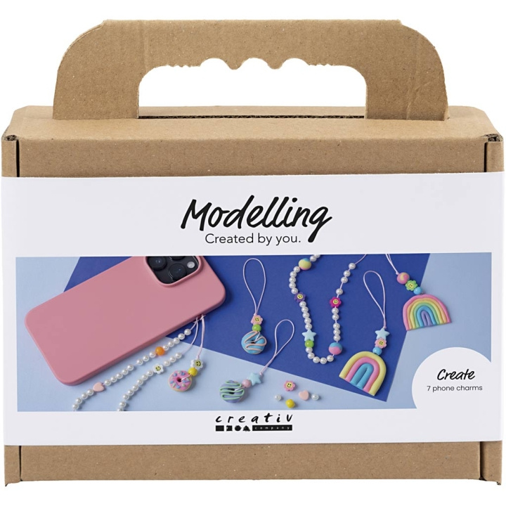 Mini Craft Kit Modellering - Mobilberlock - blandade färger (977850) i gruppen SPORT, FRITID & HOBBY / Hobby / DIY-kit hos TP E-commerce Nordic AB (D31408)