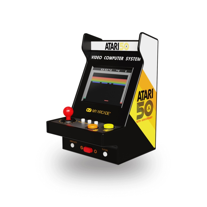 My Arcade Nano-spelare Atari 75 spel 4,5 tum i gruppen HEMELEKTRONIK / Spelkonsoler & Tillbehör / Övriga spel & tillbehör hos TP E-commerce Nordic AB (D31428)