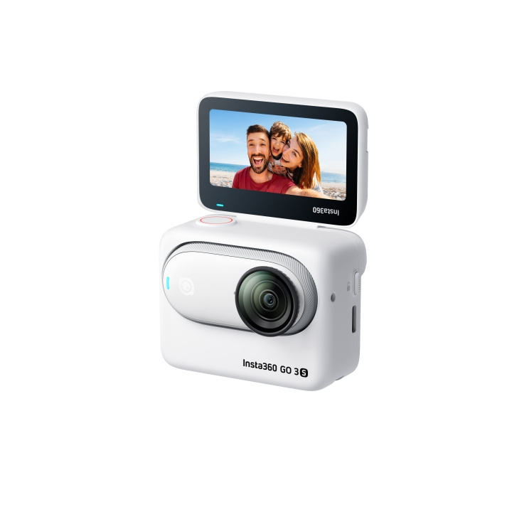 Insta360 GO 3S SE Arctic White 128GB i gruppen SPORT, FRITID & HOBBY / Actionkameror & Tillbehör / Actionkameror hos TP E-commerce Nordic AB (D31430)