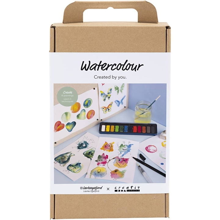Creative Toys Creativ - Pysselkit vattenfärg, 1 förpackning - (977768) i gruppen LEKSAKER, BARN- & BABYPRODUKTER / Leksaker / Pyssel hos TP E-commerce Nordic AB (D31438)