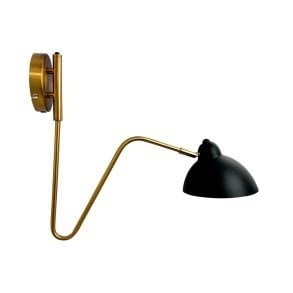 Dyberg-Larsen Futura vägglampa - arm i mässing i gruppen HEMELEKTRONIK / Belysning / Vägglampor hos TP E-commerce Nordic AB (D31444)