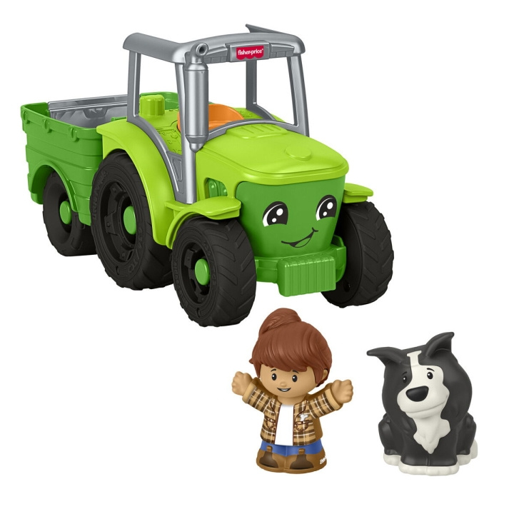 Fisher-Price Little People Push & Play Traktor (JGX12) i gruppen LEKSAKER, BARN- & BABYPRODUKTER / Leksaker / Leksaksbilar & andra fordon hos TP E-commerce Nordic AB (D31456)