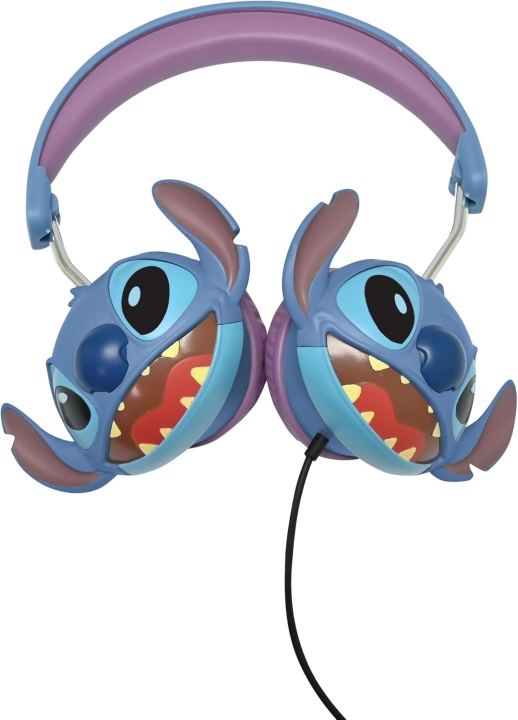 Disney Lexibook - Disney Stitch - Sladdanslutna hopfällbara hörlurar (HP015D) i gruppen HEMELEKTRONIK / Ljud & Bild / Hörlurar & Tillbehör / Hörlurar hos TP E-commerce Nordic AB (D31458)