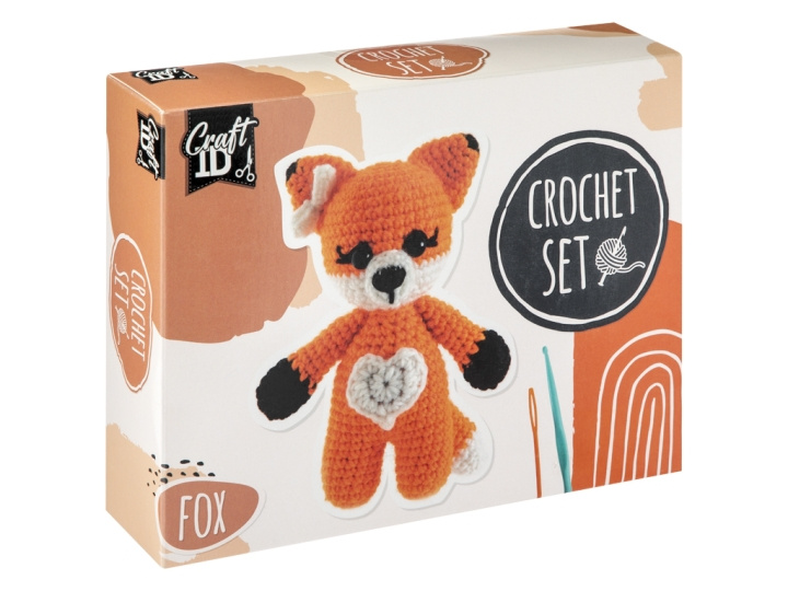 Craft ID Virksats räv, 13x8,5x17cm - (K-CR1700/GE) i gruppen LEKSAKER, BARN- & BABYPRODUKTER / Leksaker / Pyssel hos TP E-commerce Nordic AB (D31461)