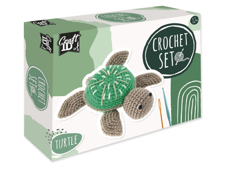 Craft ID Virksats Sköldpadda, 14,5x4x16 cm - (K-CR1706/GE) i gruppen LEKSAKER, BARN- & BABYPRODUKTER / Leksaker / Pyssel hos TP E-commerce Nordic AB (D31468)