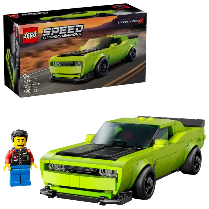 LEGO Speed Champions - Dodge Challenger SRT Hellcat sportbil (77237) i gruppen LEKSAKER, BARN- & BABYPRODUKTER / Leksaker / Byggleksaker / Lego hos TP E-commerce Nordic AB (D31474)