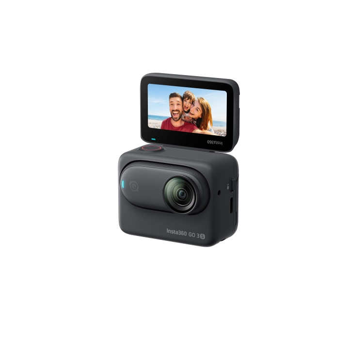 Insta360 GO 3S SE Midnight Black 64GB i gruppen SPORT, FRITID & HOBBY / Actionkameror & Tillbehör / Actionkameror hos TP E-commerce Nordic AB (D31481)