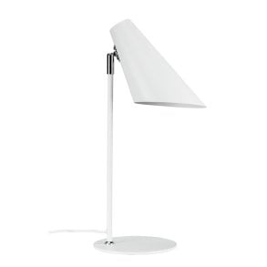 Dyberg-Larsen Cale Bordslampa - Mattvit - Höjd: 45 cm, Bredd: 20 cm, Sockelns diameter: 15 cm i gruppen HEMELEKTRONIK / Belysning / Bordslampor hos TP E-commerce Nordic AB (D31490)