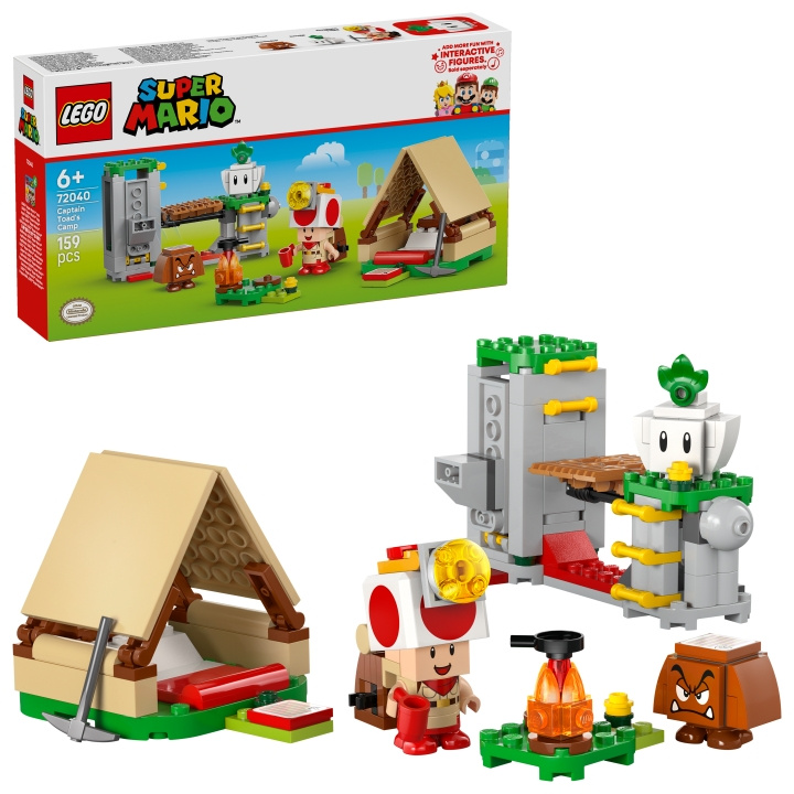 LEGO Super Mario - Kapten Toads läger (72040) i gruppen LEKSAKER, BARN- & BABYPRODUKTER / Leksaker / Byggleksaker / Lego hos TP E-commerce Nordic AB (D31499)
