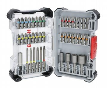 Bosch - Professional Bosch 43x Extra hård skruvmejselbitsats, 43 delar (197 x 110,5 mm, Professionella tillbehör Skruvmejsel, Borr) i gruppen HEM, HUSHÅLL & TRÄDGÅRD / Verktyg / Övriga Verktyg & Tillbehör hos TP E-commerce Nordic AB (D31502)