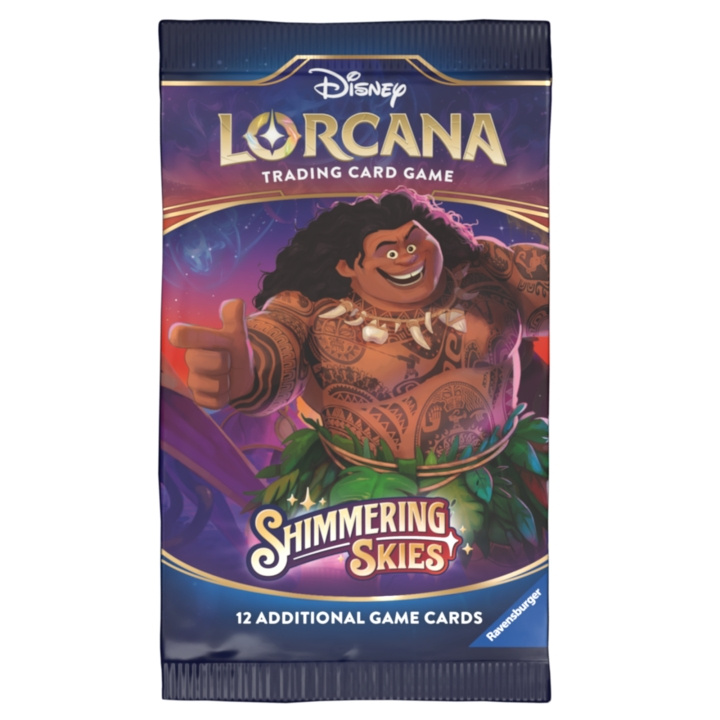 Disney Lorcana - Shimmering Skies Booster (11098455) i gruppen LEKSAKER, BARN- & BABYPRODUKTER / Spel / Kortspel hos TP E-commerce Nordic AB (D31509)