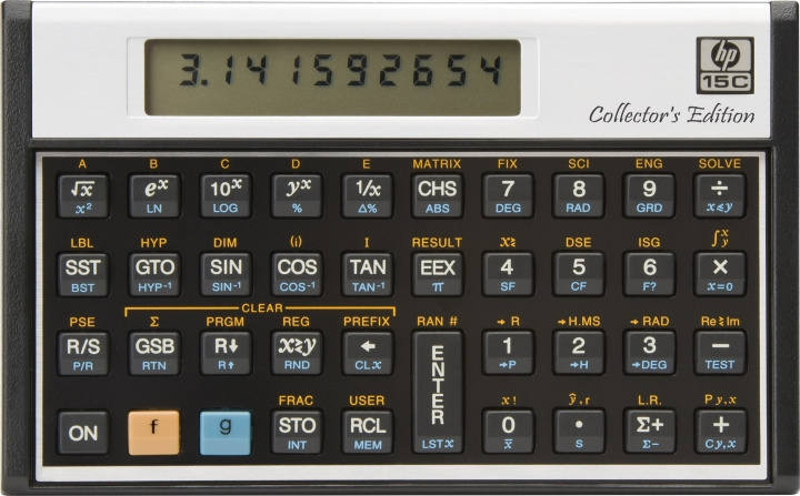 HP 15C Collectors Edition finansiell kalkylator i gruppen SPORT, FRITID & HOBBY / Roliga prylar / Smarta saker hos TP E-commerce Nordic AB (D31534)