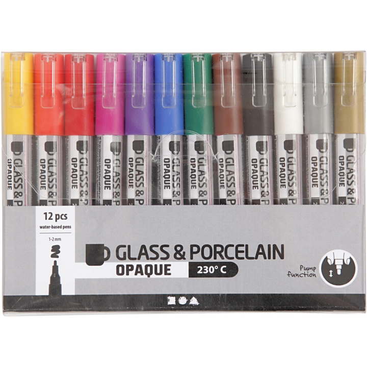 Creative Toys Glas- och porslinspennor (31334) i gruppen LEKSAKER, BARN- & BABYPRODUKTER / Leksaker / Pyssel hos TP E-commerce Nordic AB (D31541)