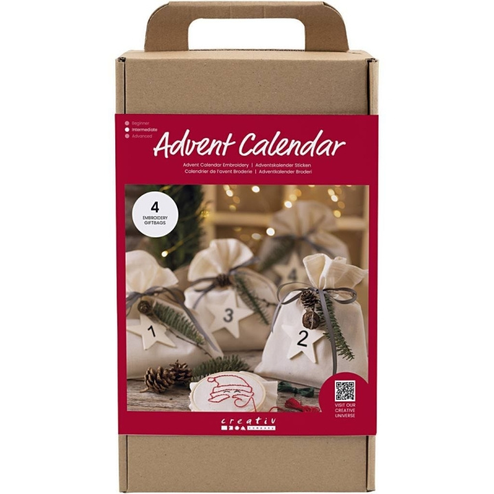 DIY Kit Adventskalender- Broderi (977602) i gruppen LEKSAKER, BARN- & BABYPRODUKTER / Leksaker / Pyssel hos TP E-commerce Nordic AB (D31544)