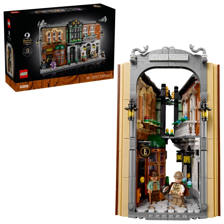 LEGO Ikoner - Sherlock Holmes: Bokhörna (10351) i gruppen LEKSAKER, BARN- & BABYPRODUKTER / Leksaker / Byggleksaker / Lego hos TP E-commerce Nordic AB (D31546)