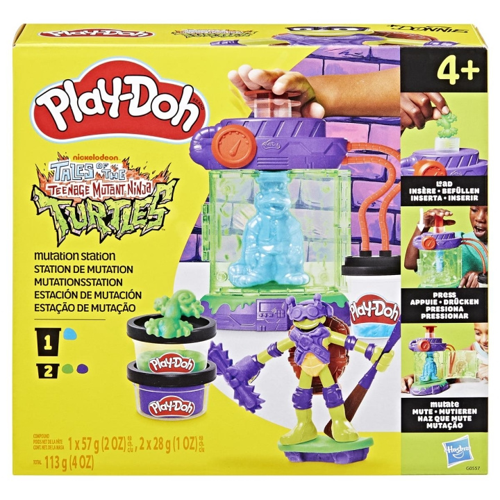 PLAY-DOH Teenage Mutant Ninja Turtles Mutation Station i gruppen LEKSAKER, BARN- & BABYPRODUKTER / Leksaker / Lekset hos TP E-commerce Nordic AB (D31593)
