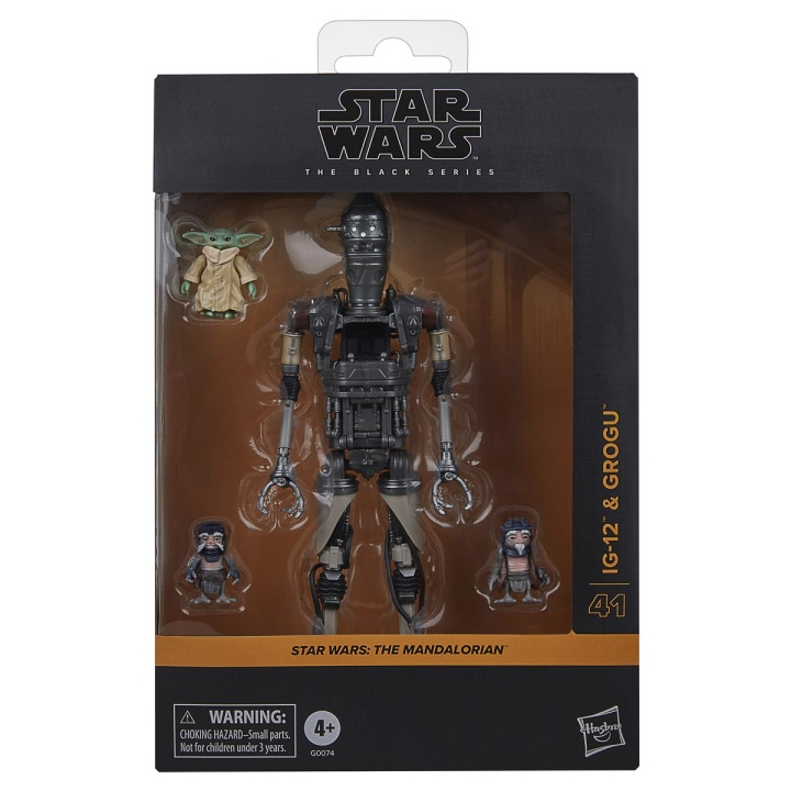 Star Wars The Black Series 6 Inch Figure IG-12 & Grogu i gruppen LEKSAKER, BARN- & BABYPRODUKTER / Leksaker / Figurer, Miniatyrer & tillbehör hos TP E-commerce Nordic AB (D31638)
