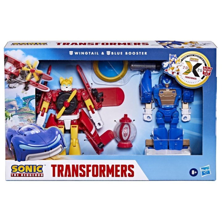 Transformers Collaborative Sonic The Hedgehog, Wingtail & Blue Booster i gruppen LEKSAKER, BARN- & BABYPRODUKTER / Leksaker / Lekset hos TP E-commerce Nordic AB (D31644)