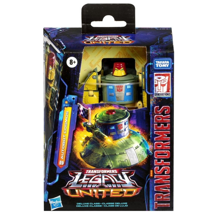 Transformers Generations Legacy United Deluxe Autobot Cosmos i gruppen LEKSAKER, BARN- & BABYPRODUKTER / Leksaker / Figurer, Miniatyrer & tillbehör hos TP E-commerce Nordic AB (D31647)