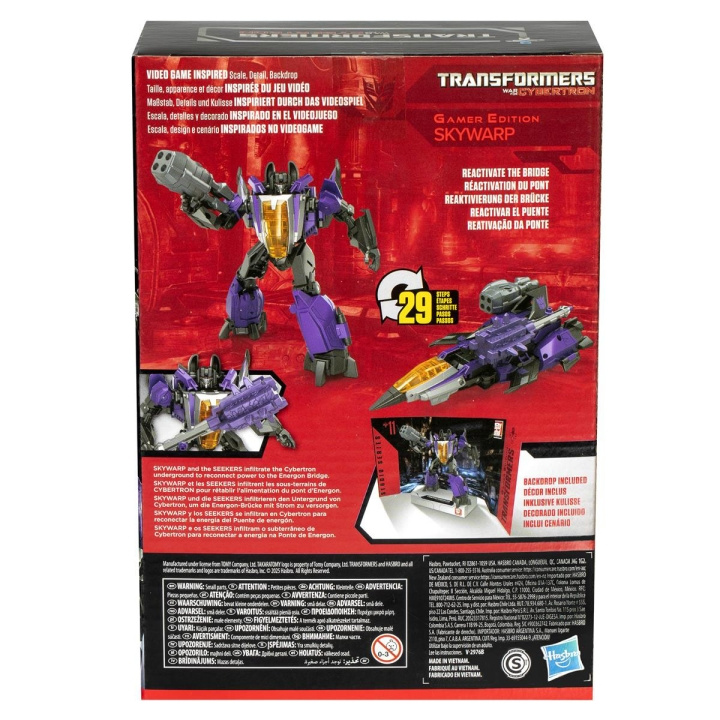 Transformers Generations Studio Series Voyager Skywarp i gruppen LEKSAKER, BARN- & BABYPRODUKTER / Leksaker / Figurer, Miniatyrer & tillbehör hos TP E-commerce Nordic AB (D31656)