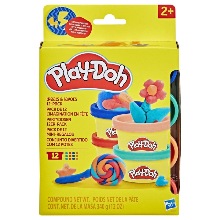 PLAY-DOH Treats And Favors 12 Pack i gruppen LEKSAKER, BARN- & BABYPRODUKTER / Leksaker / Lekset hos TP E-commerce Nordic AB (D31660)