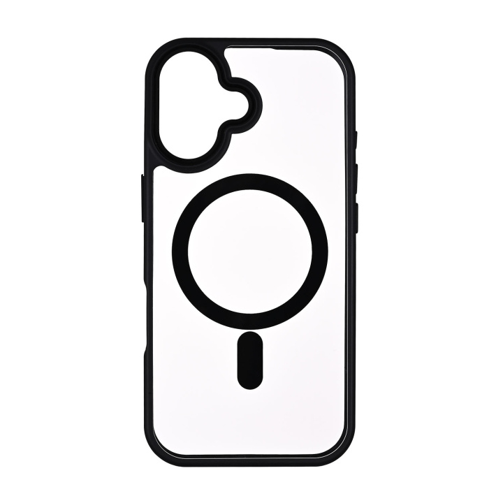 Onsala Mobilskal Bumper MagSeries Black & Clear - iPhone 17 i gruppen SMARTPHONE & SURFPLATTOR / Mobilskydd / Apple / iPhone 17 hos TP E-commerce Nordic AB (D31734)