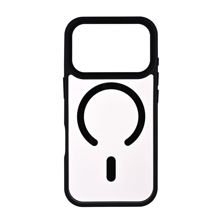 Onsala Mobilskal Bumper MagSeries Black & Clear - iPhone 17 Pro i gruppen SMARTPHONE & SURFPLATTOR / Mobilskydd / Apple / iPhone 17 hos TP E-commerce Nordic AB (D31736)