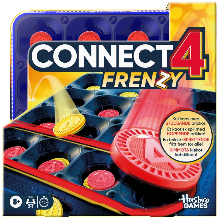 Hasbro gaming Brädspel Connect 4 Frenzy i gruppen LEKSAKER, BARN- & BABYPRODUKTER / Spel / Sällskapsspel hos TP E-commerce Nordic AB (D31838)
