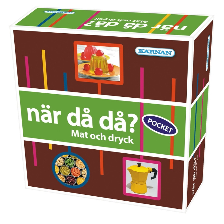 Egmont Spel När Då Då?-pocket Mat och Dryck (SE) i gruppen LEKSAKER, BARN- & BABYPRODUKTER / Spel / Sällskapsspel hos TP E-commerce Nordic AB (D31885)