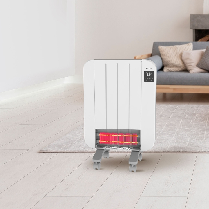 Taurus Elektrisk Panelvärmare NEPAL1000 i gruppen HEM, HUSHÅLL & TRÄDGÅRD / Fläktar & Klimatprodukter / Värmefläktar hos TP E-commerce Nordic AB (D31907)