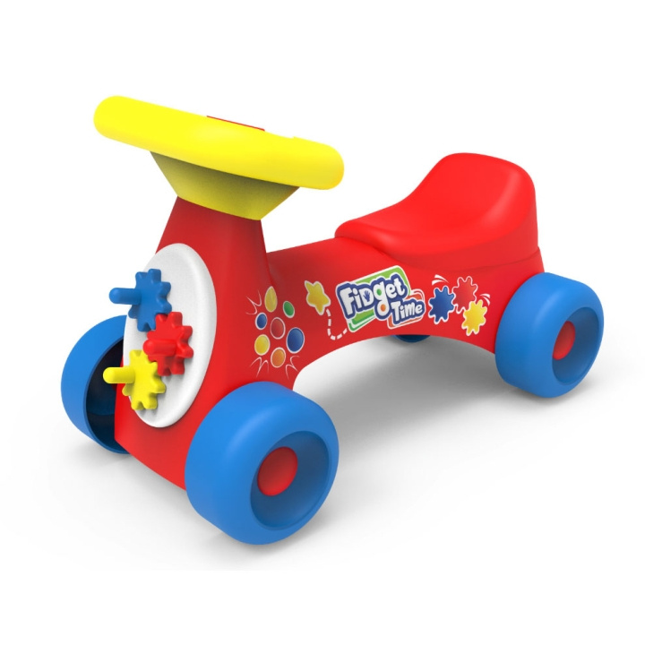 JAKKS Pacific Ride On Fidget Time Röd i gruppen LEKSAKER, BARN- & BABYPRODUKTER / Leksaker / Leksaksbilar & andra fordon hos TP E-commerce Nordic AB (D31933)