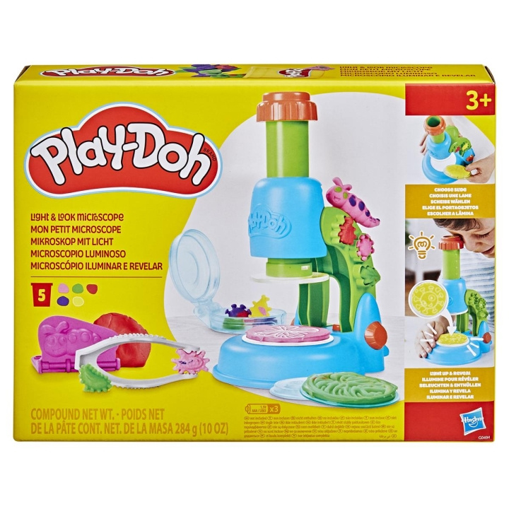 PLAY-DOH Wonder Glow Microscope Playset i gruppen LEKSAKER, BARN- & BABYPRODUKTER / Leksaker / Lekset hos TP E-commerce Nordic AB (D31945)