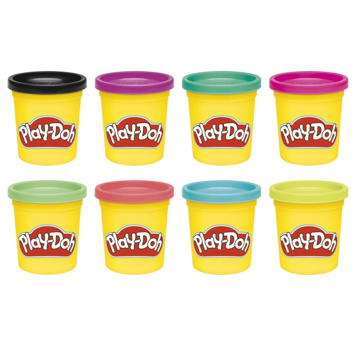 PLAY-DOH Compound 8 Pack, Vibrant, 3 Oz i gruppen LEKSAKER, BARN- & BABYPRODUKTER / Leksaker / Lekset hos TP E-commerce Nordic AB (D31953)