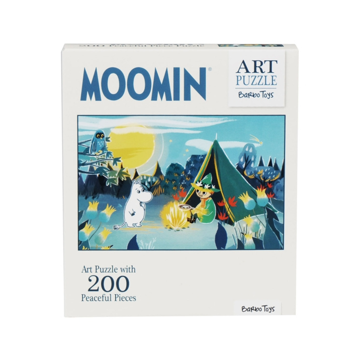 Moomin Pussel 200 Pcs Art Puzzle Blå i gruppen LEKSAKER, BARN- & BABYPRODUKTER / Leksaker / Barnpussel hos TP E-commerce Nordic AB (D31958)