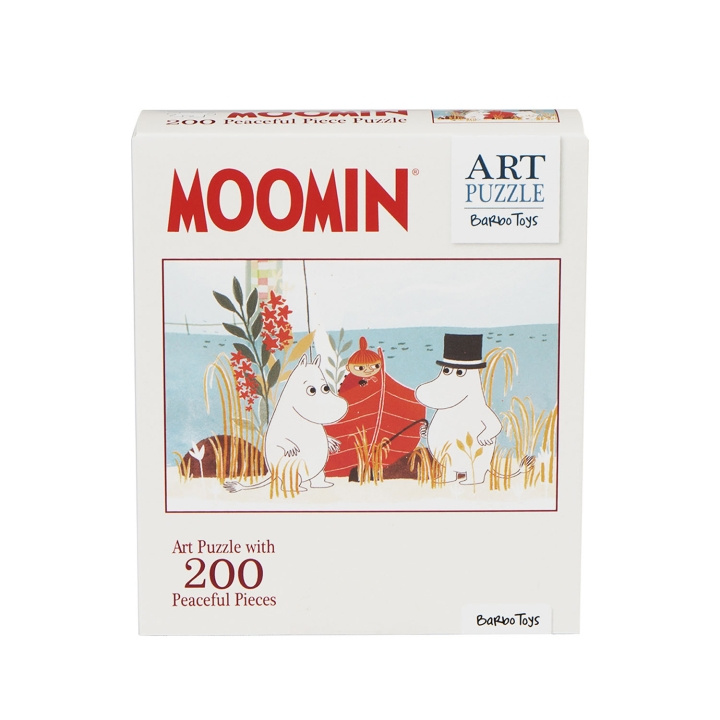Moomin Pussel 200 Pcs Art Puzzle Röd i gruppen LEKSAKER, BARN- & BABYPRODUKTER / Leksaker / Barnpussel hos TP E-commerce Nordic AB (D31960)