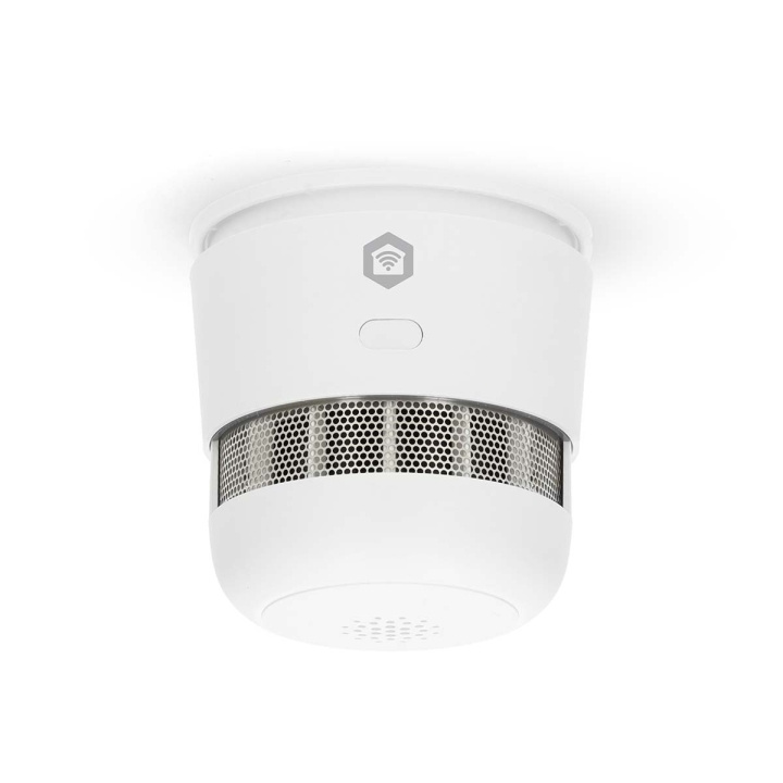 Nedis SmartLife Smoke Detector | Zigbee 3.0 | Battery Powered | Sensor life cycle: 10 year | EN 14604 i gruppen HEM, HUSHÅLL & TRÄDGÅRD / Larm & Säkerhet / Brand, rök, gas / Brandvarnare hos TP E-commerce Nordic AB (D32014)