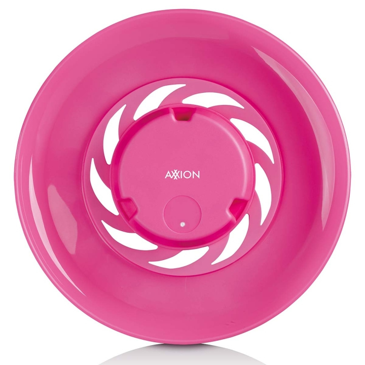 AXXION Bluetooth-högtalare frisbee rosa i gruppen HEMELEKTRONIK / Ljud & Bild / Högtalare & Tillbehör / Bluetooth-högtalare / Bärbara högtalare hos TP E-commerce Nordic AB (D32116)