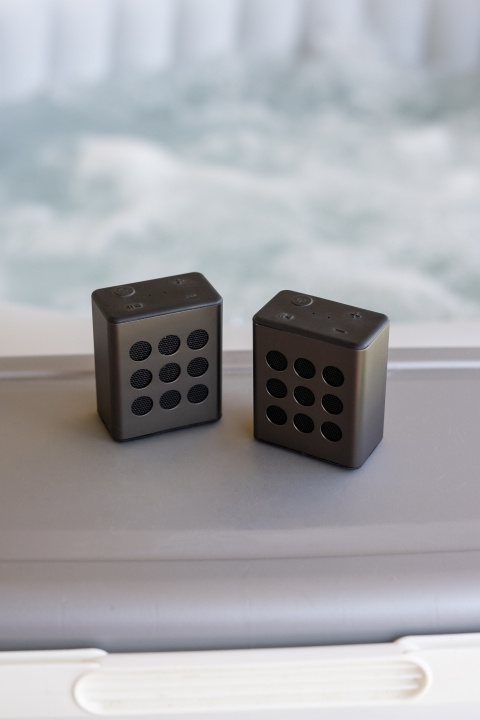 Lenco Bluetooth® stereohögtalare med 8 timmars speltid med tillbehör Grå i gruppen HEMELEKTRONIK / Ljud & Bild / Högtalare & Tillbehör / Bluetooth-högtalare / Bärbara högtalare hos TP E-commerce Nordic AB (D32153)