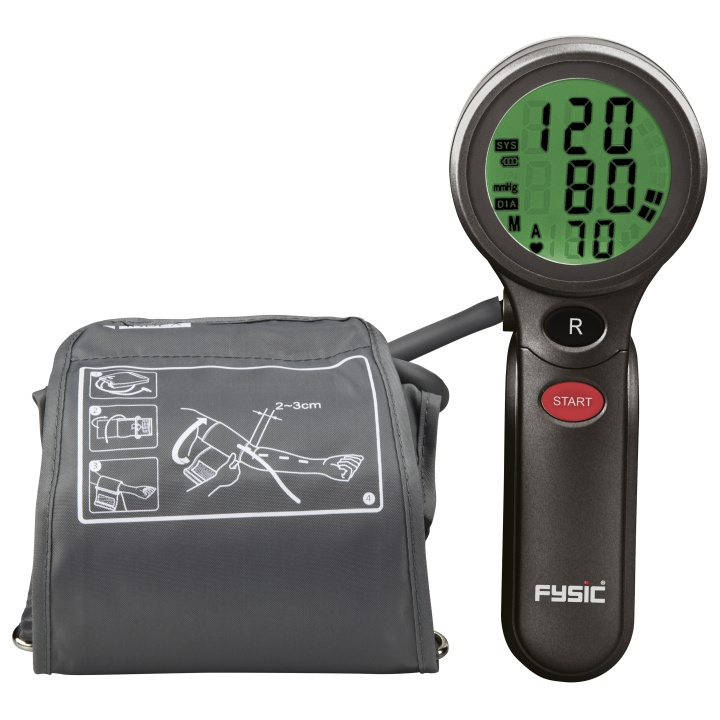Fysic Blodtrycksmätare för överarmen i gruppen SKÖNHET & HÄLSA / Hälsovård / Blodtrycksmätare hos TP E-commerce Nordic AB (D32225)