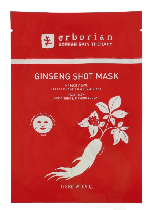 Erborian Gingseng Shot Mask 15 g i gruppen SKÖNHET & HÄLSA / Hudvård / Ansiktsvård / Masker hos TP E-commerce Nordic AB (D32506)