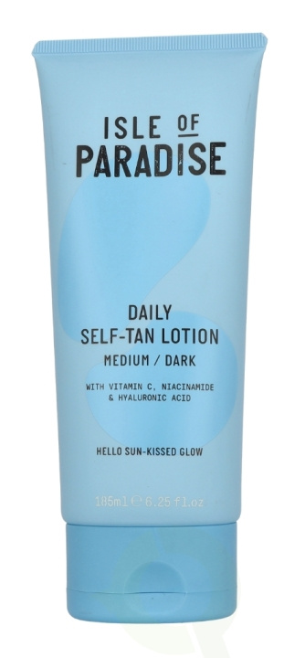 Isle of Paradise Daily Seft-Tan Lotion 185 ml Medium/Dark i gruppen SKÖNHET & HÄLSA / Hudvård / Solskydd & Tanning / Brun utan sol hos TP E-commerce Nordic AB (D32528)