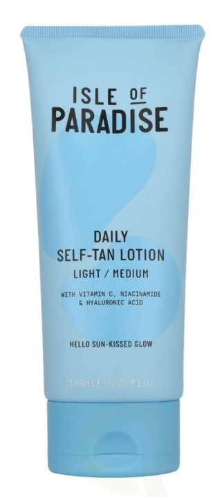 Isle of Paradise Daily Seft-Tan Lotion 185 ml Light/Medium i gruppen SKÖNHET & HÄLSA / Hudvård / Solskydd & Tanning / Brun utan sol hos TP E-commerce Nordic AB (D32529)