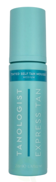 Tanologist Tinted Self Tan Mousse Express Tan 200 ml Medium i gruppen SKÖNHET & HÄLSA / Hudvård / Solskydd & Tanning / Brun utan sol hos TP E-commerce Nordic AB (D32533)
