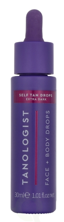 Tanologist Self Tan Drops Face + Body Drops 30 ml Extra Dark i gruppen SKÖNHET & HÄLSA / Hudvård / Solskydd & Tanning / Brun utan sol hos TP E-commerce Nordic AB (D32536)