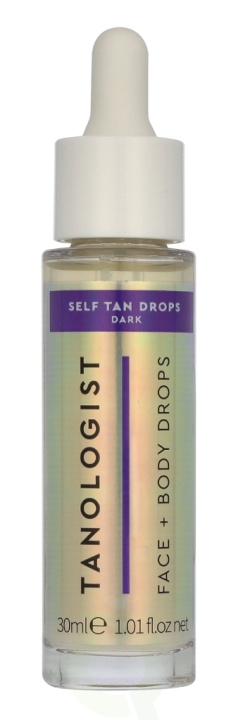 Tanologist Self Tan Drops Face + Body Drops 30 ml Dark i gruppen SKÖNHET & HÄLSA / Hudvård / Solskydd & Tanning / Brun utan sol hos TP E-commerce Nordic AB (D32538)