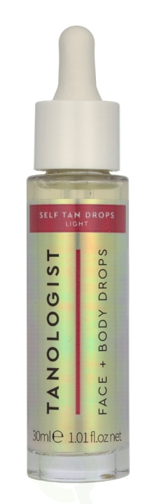 Tanologist Self Tan Drops Face + Body Drops 30 ml Light i gruppen SKÖNHET & HÄLSA / Hudvård / Solskydd & Tanning / Brun utan sol hos TP E-commerce Nordic AB (D32540)