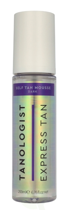 Tanologist Self Tan Mousse Express Tan 200 ml Dark i gruppen SKÖNHET & HÄLSA / Hudvård / Solskydd & Tanning / Brun utan sol hos TP E-commerce Nordic AB (D32545)