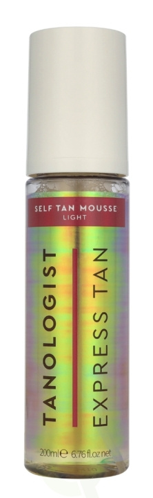 Tanologist Self Tan Mousse Express Tan 200 ml Light i gruppen SKÖNHET & HÄLSA / Hudvård / Solskydd & Tanning / Brun utan sol hos TP E-commerce Nordic AB (D32547)